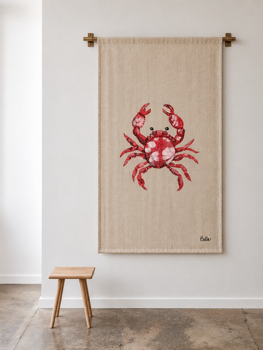Krappie | Original art print on fabric
