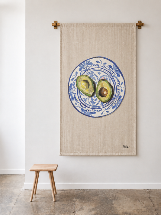 Avos | Original art print on fabric