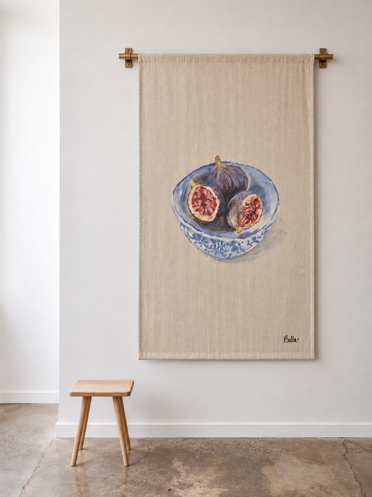 Vye | Original art print on fabric