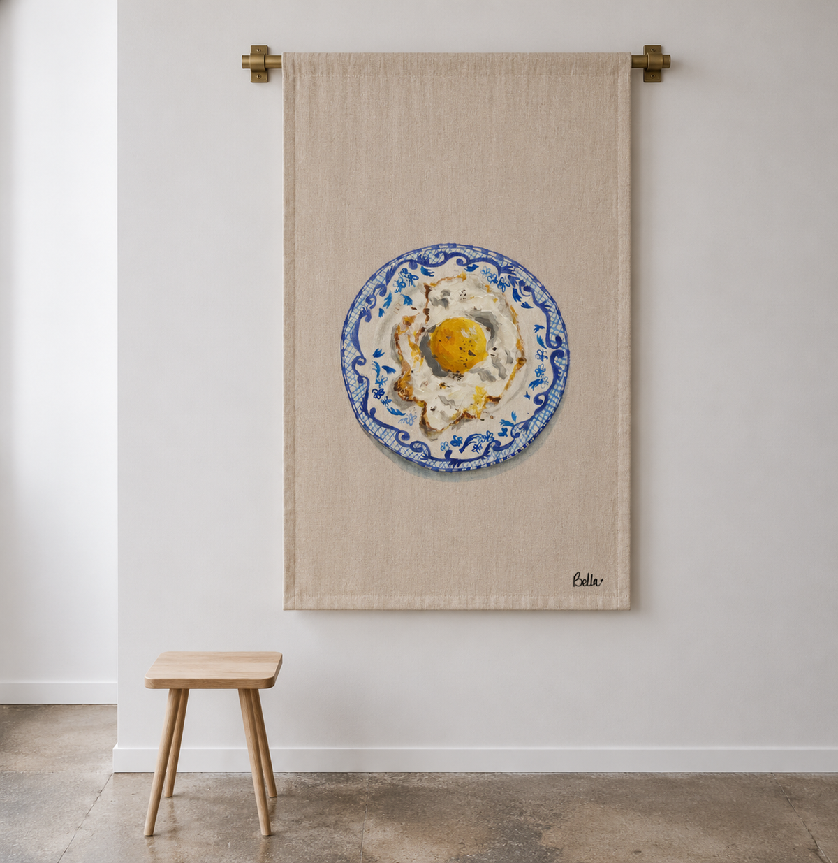 Eier | Original art print on fabric