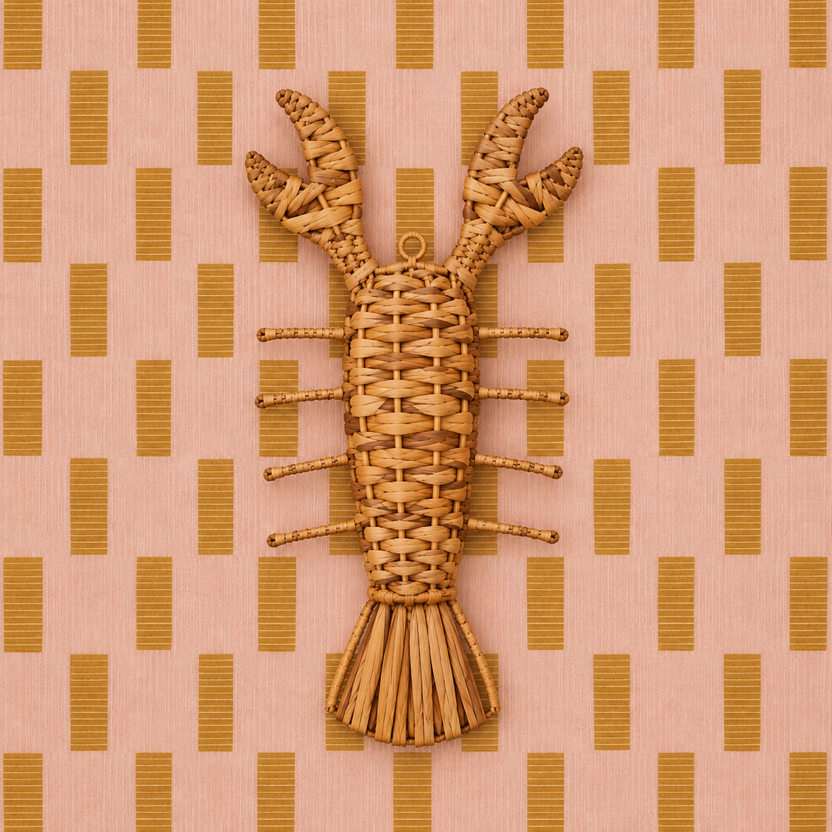 Woven Lobster Wall Décor