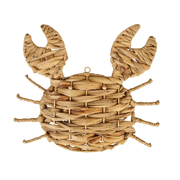 Woven Crab Wall Décor