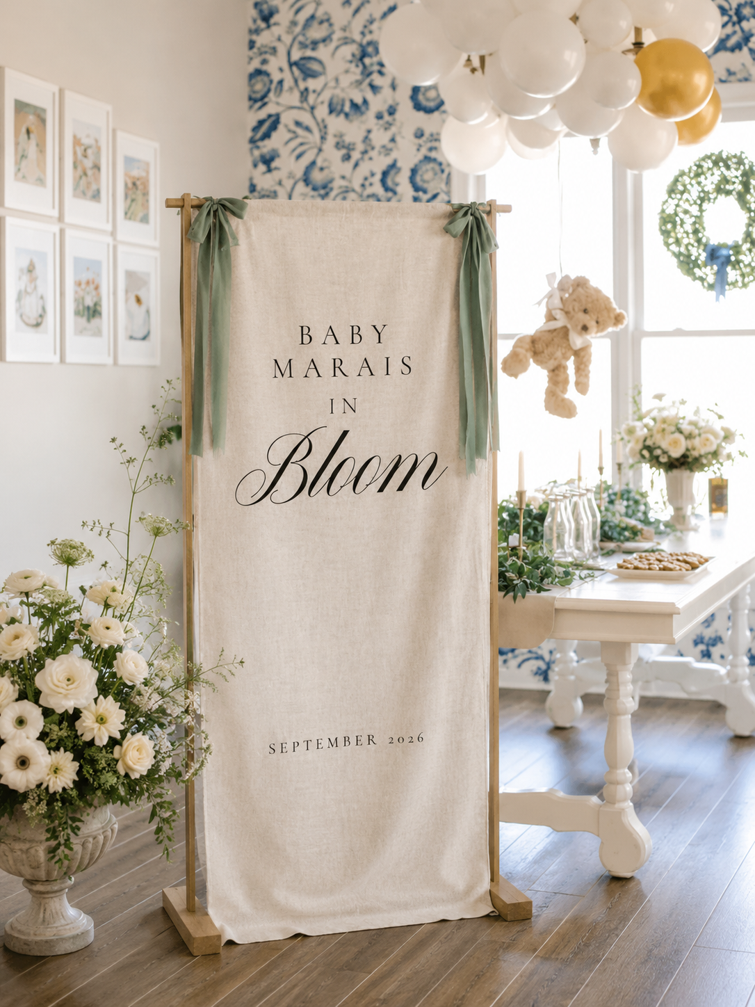 Baby in Bloom (vertical)