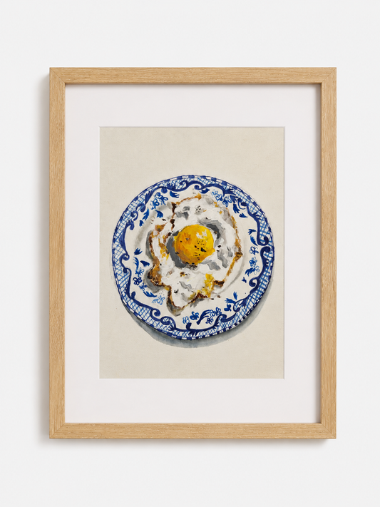 Egg on toast | Original Acrylic Painting