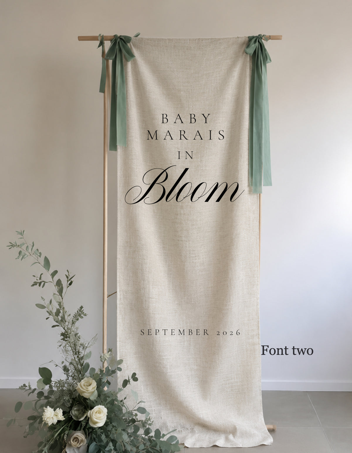 Baby in Bloom (vertical)