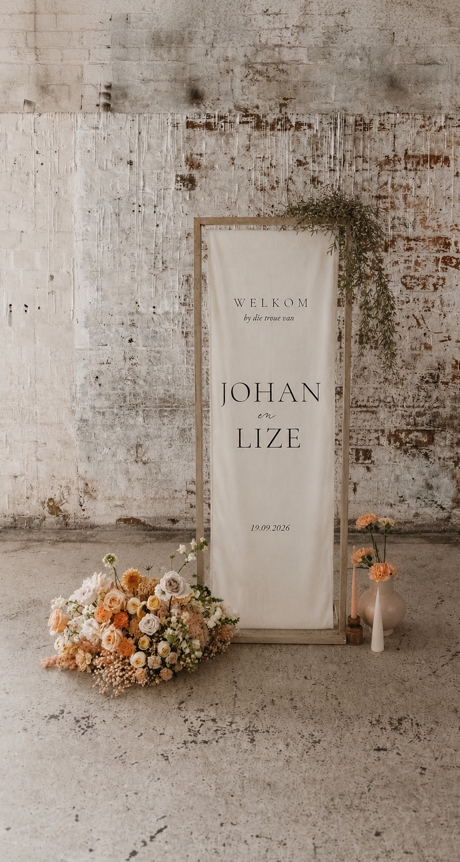 Welkom Troue / Welcome wedding