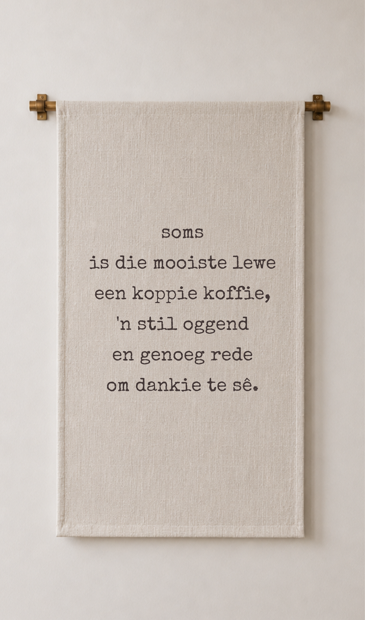 'n koppie koffie