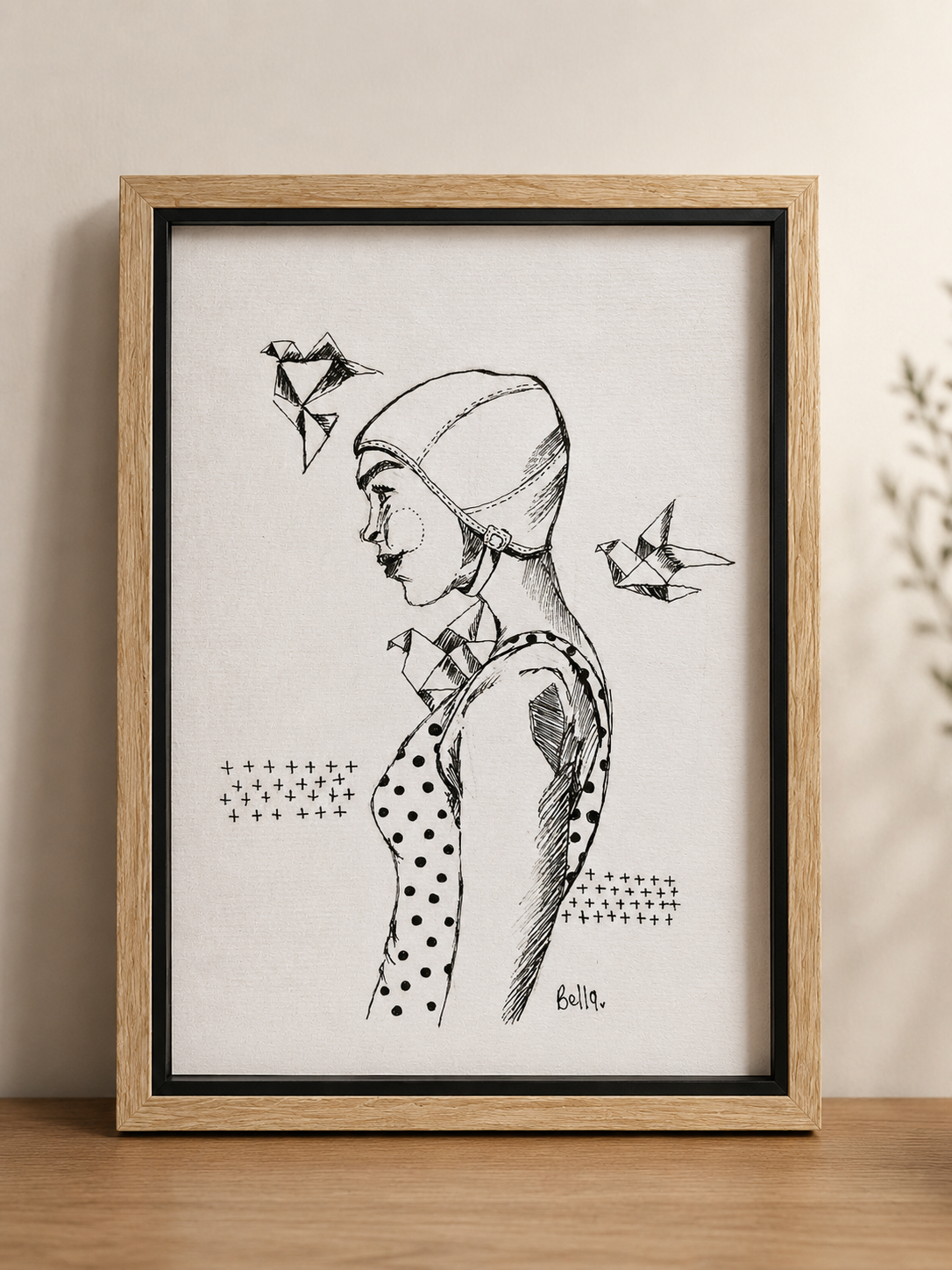 Whispers of Flight | hand drawn original artwork