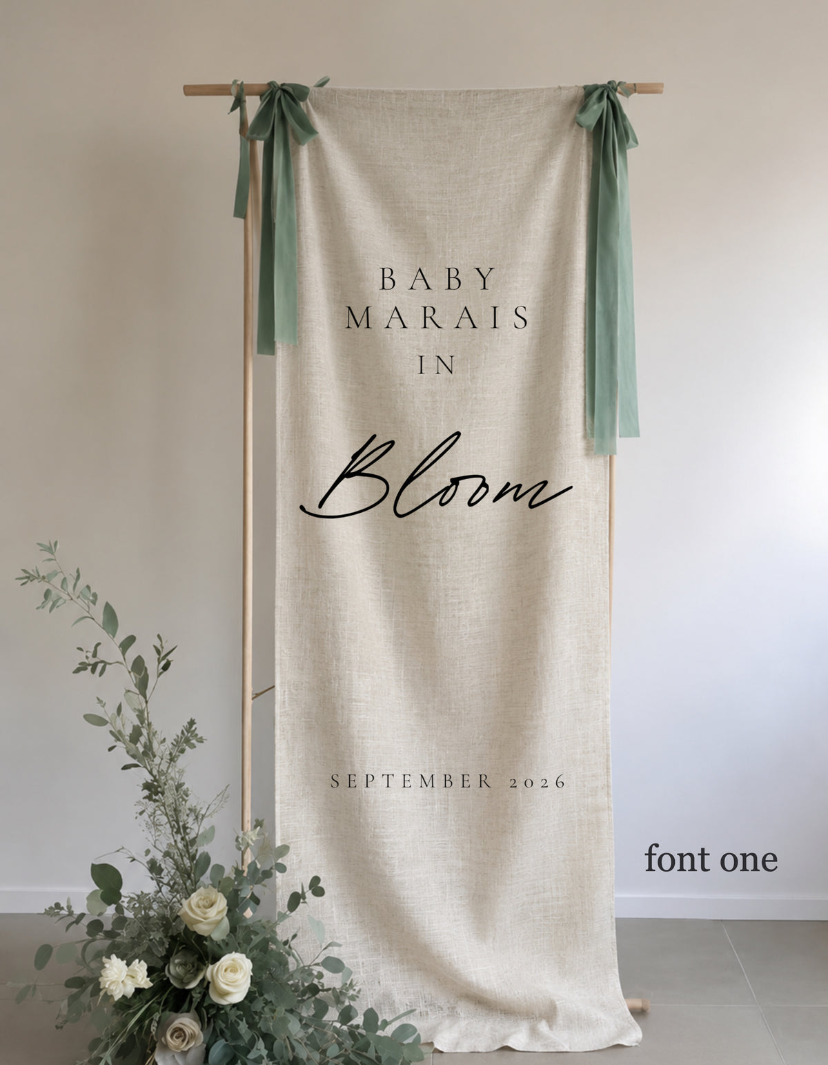 Baby in Bloom (vertical)