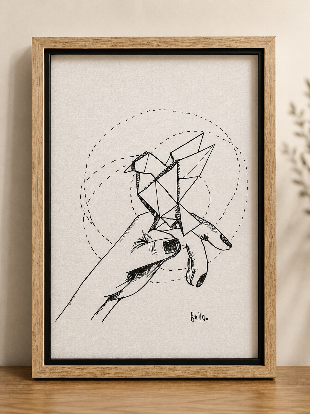 Fragile Balance | hand drawn original artwork